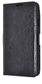 Funda De Piel Flip Cover Galaxy Note 3 Negra